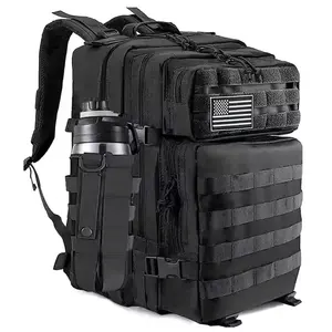 Custom Tactical Molle Compact Backpack Water-resistant Hiking Sport Assault Bug Out Bag