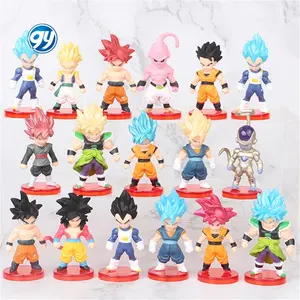 Figuras de accion coleccion Top Quality 16pcs/Set Dra gon Super Saiyan Goku Model Toy Action anime figure Dragoned a ball z toys