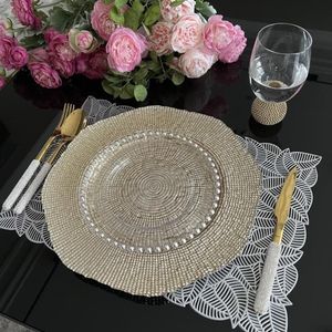 Assiettes <span class=keywords><strong>de</strong></span> service rondes <span class=keywords><strong>en</strong></span> <span class=keywords><strong>verre</strong></span> cristal avec bordure <span class=keywords><strong>en</strong></span> dentelle, style europé<span class=keywords><strong>en</strong></span>, personnalisées <span class=keywords><strong>en</strong></span> usine, pour mariage, fruits, vaisselle <span class=keywords><strong>de</strong></span> restaurant - Product Image 2