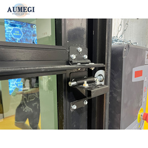 Barrière anti-inondation remplie d'eau pour entrée <span class=keywords><strong>de</strong></span> magasin Aumegi, <span class=keywords><strong>porte</strong></span> <span class=keywords><strong>de</strong></span> <span class=keywords><strong>garage</strong></span> <span class=keywords><strong>accordéon</strong></span> résistante aux ouragans - Product Image 4