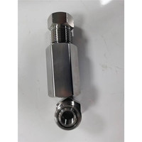 Nouveau Style 40000psi haute pression jet d'eau navire réservoir pièces de machine de nettoyage support de lance rigide