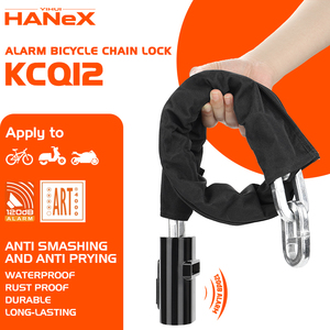 <span class=keywords><strong>Antivol</strong></span> pour vélo électrique avec alarme, chaîne de sécurité robuste en acier pour vélo et trottinette électrique - Product Image 6