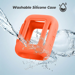 เคสลำโพงซิลิโคนน้ำหนักเบาสำหรับ <span class=keywords><strong>JBL</strong></span> GO5 ฝาครอบกันกระแทกกันลื่นแบบพกพาลำโพงบลูทูธสำหรับเดินทางเปลือกป้องกัน - Product Image 2