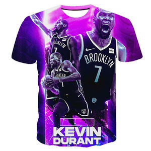 Envío Gratuito Último Modelo No. Camiseta Deportiva Casual de <span class=keywords><strong>Kevin</strong></span> <span class=keywords><strong>Durant</strong></span>, Número 7, Estampado 3D, Temporada 2022, Campeón MVP, Camiseta KDT - Product Image 6