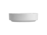 Lavabo de salle de bain moderne en porcelaine Matt White, lavabo sur comptoir, lavabo en céramique, lavabo d'art sur table, lavabo pour se laver les mains