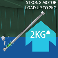 Motor Tubular Inteligente Tuya WiFi de 16 mm, Motor para Persiana Enrollable Automática con Batería, Control por Voz Alexa, Persianas Enrollables Motorizadas