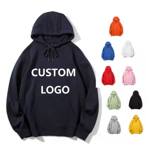 Sweat-shirts à capuche unisexes en molleton épais, service de personnalisation du logo, tissu chaud et épais, vente en gros d'usine, sweat-shirt tendance - Product Image 2