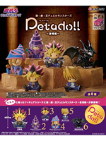 Authentique Re-ment Yu-Gi-Oh Petado Rival Series Vol.2 Blind Box Ensemble Complet 6 Pièces Figurines Chibi Décoration de Bureau Cadeau de Collection