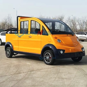 Véhicule de patrouille de sécurité robuste, 5 places, voiture électrique, moteur AC 4KW, vitesse maximale de 30 km/h, pour la protection des parcs industriels et des campus - Product Image 5