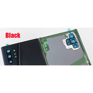 Tapa Trasera de Batería para <span class=keywords><strong>Samsung</strong></span> <span class=keywords><strong>Note</strong></span> <span class=keywords><strong>10</strong></span> <span class=keywords><strong>Plus</strong></span> N10+ N10P NOTE10PLUS, Puerta de Batería de Vidrio, Panel Trasero de Vidrio - Product Image 4