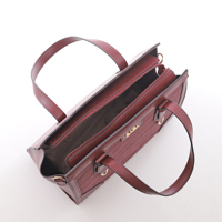 Sac à main 3-en-1 personnalisé OEM pour femmes, chic et luxueux, en PU, motif crocodile, ensemble de sacs à bandoulière de luxe pour femmes