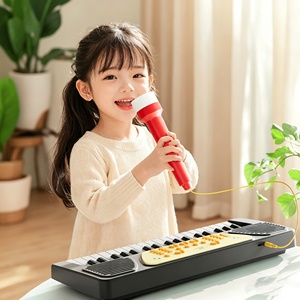 Teclado Electrónico Multifuncional de 37 Teclas al por Mayor, Juguete de Piano Musical con Micrófono para Niños - Product Image 2