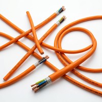 Câble flexible à conducteurs en cuivre NG-A 5 brins, isolé minéral, ignifuge, norme IEC 0,6/1 kV pour l'alimentation électrique des bâtiments