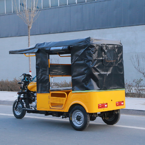 Motorized Tricycle <b>Gasoline</b> Passenger Tricycle 6 Seats Engine Moto Taxi for Africa Urban Passenger Transport - Product Image 4