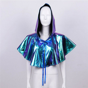 Robe Courte à Capuche Brillante pour Costume de Moine ou Prêtre, Cape de Fête d'Halloween ou de Noël avec Chapeau à Capuche - Product Image 5