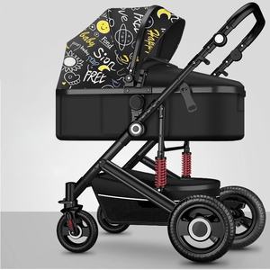 <span class=keywords><strong>Siège</strong></span> <span class=keywords><strong>auto</strong></span> et poussette pour nouveau-né Poussette bébé 3 en 1 - Product Image 2