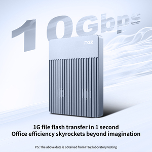 Hộp ổ cứng di động 4 khay ITGZ High Speed M.2 NVME SSD, kết nối TYPE-C USB3.2, mở rộng 32TB - Product Image 5