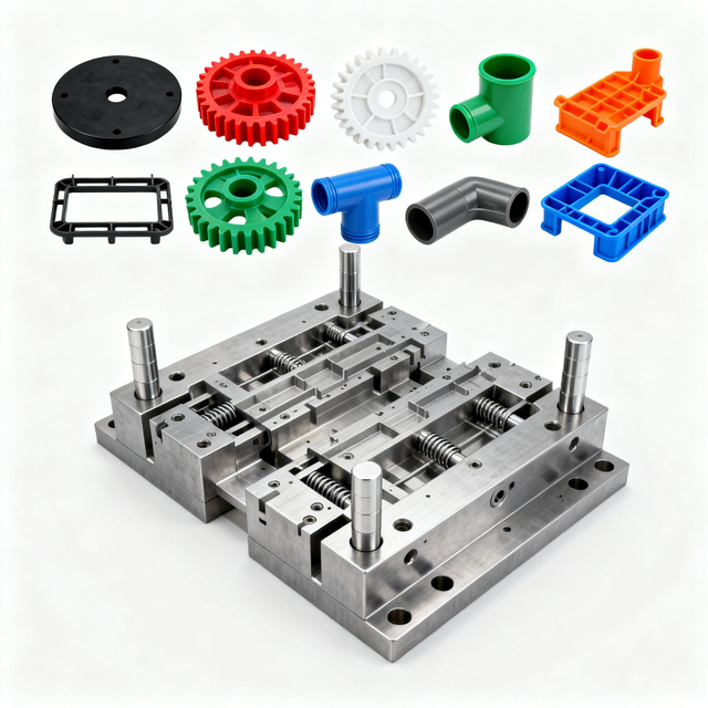 Plastic Injection High Quality Custom ABS PP Plastic Injection Moulds Maker Products Rapid Prototyping Molding Service
