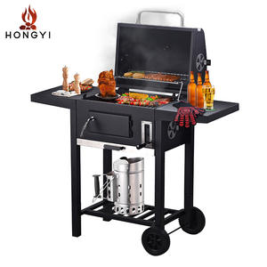 Barbecue au charbon <span class=keywords><strong>de</strong></span> bois commercial multifonctionnel, pliable et réglable, facile à transporter, pour usage domestique et extérieur – Vente en gros usine - Product Image 2