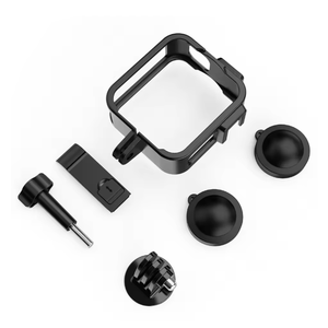 Carcasa Protectora HONGDAK para Cámara Digital GoPro Max2 Negra, Marco con Apertura Superior, Accesorios para Cámara de Acción - Product Image 1