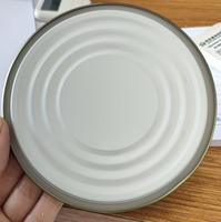 Boîtes de nourriture en métal de boîte de bidon de prix usine avec le revêtement