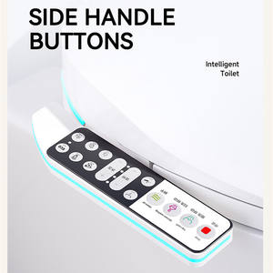 Automático Lento Fechar Eletrônico Aquecido Inteligente U V Forma Bidé Assento Sanitário Com Função De Abertura De Tampa Automática - Product Image 4