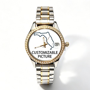 <span class=keywords><strong>Montre</strong></span> pour femme de luxe avec logo personnalisé, faible MOQ, personnalisation professionnelle, <span class=keywords><strong>montre</strong></span> à quartz pour femme en acier inoxydable, 8 mm d'épaisseur - Product Image 3