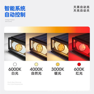 Lampes solaires à pilier Royal Pus en acier inoxydable 25-50 cm, étanches, pour mur extérieur, villa, portail, cour, jardin - Product Image 5