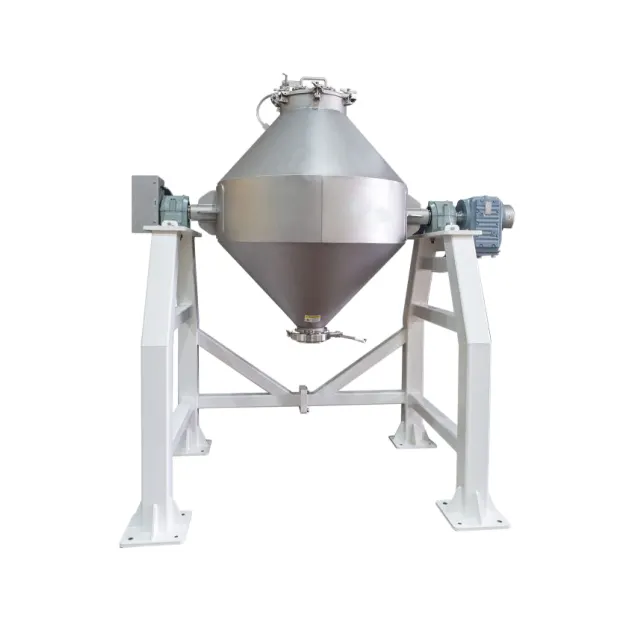 2020New Used for granule  powder and liquid double cone mixer