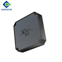 Boîtier TV Android 9.0 X96 5G, boîte TV, couleur noire en plastique, boîte TV Internet FTTH, DC 5V/2A, vente chaude
