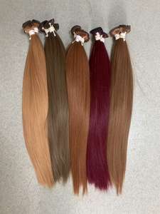 Vente en Gros, Lot de Cheveux à Tresser Synthétiques Lisses de 24 Pouces, 100g, Résistants à la Chaleur, Extensions de Cheveux en Vrac, Lisses Soie et Raides Comme un Os - Product Image 4