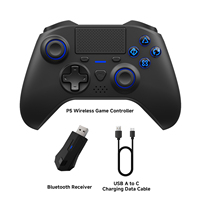 Control inalámbrico para juegos para PS5/PC con soporte de movimiento y vibración de seis ejes, compatible con todos los juegos de PS5 NUEVO