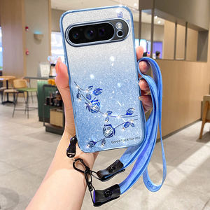 Coque de téléphone de protection souple en TPU chromé pour <span class=keywords><strong>Google</strong></span> Pixel 7/8/8A/9A/9Pro/10/10Pro XL/10 Pro Gradient Glitter Portable Cover - Product Image 4