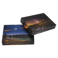 Bloc de présentation en acrylique personnalisé, bloc rectangulaire en lucite solide, logo imprimé, socle de présentation de produits de vente au détail, présentoir de marque pour comptoir