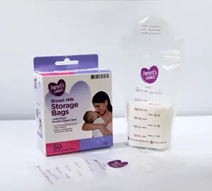 Sachets de stockage de lait maternel, sacs de lait pré-stérilisés
