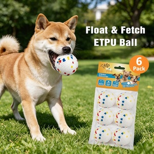 <span class=keywords><strong>Jouet</strong></span> interactif pour animaux de compagnie AFP, balle ETPU durable, légère, sûre et non toxique, <span class=keywords><strong>jouet</strong></span> à mâcher pour chien, flottant sur l'eau, balle ETPU pour chien - Product Image 1