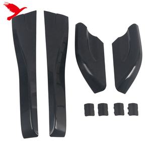 <span class=keywords><strong>Para</strong></span> <span class=keywords><strong>Hyundai</strong></span> <span class=keywords><strong>Tucson</strong></span> 2004-2008 Accesorios Exteriores Portaequipajes de Techo Cubierta de Extremo de Pata Moldura Protectora 4 Piezas - Product Image 3