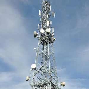 20-60m Telekommunikationsturm <span class=keywords><strong>4</strong></span>-Beiniger Winkelstahlgitterturm für Antennentürme und Mobilfunknetze - Product Image 1