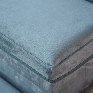 2024 Nieuw Binnen Draagbaar Met Opbergdoos Opvouwbare Hond Hond Trap Grijze Kleur Van Bed 3 Treden Hond Trappen - Product Image 4