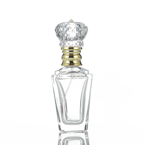 Nuevo diseño espesar 60ml botella de Spray de Perfume portátil cónica de bayoneta de vidrio vacío transparente con <span class=keywords><strong>tapa</strong></span> de acrílico transparente - Product Image 4