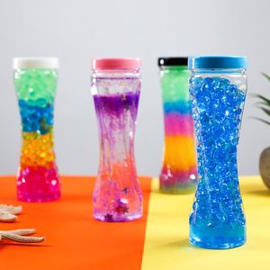 Botella de Plástico PET de 300 ml con Tapa de Rosca, Apta para Alimentos, con Serigrafía Infantil, Colorida, para Jugos, Marca Personalizada, Modelo Z0717A - Product Image 4