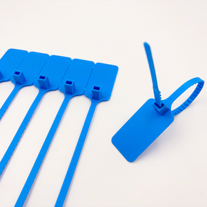 Kéo chặt chẽ 300mm giả mạo bằng chứng Ngân Hàng bảo đảm con dấu nhựa <span class=keywords><strong>tag</strong></span> khóa cho nhãn hành lý hàng hóa container - Product Image 4