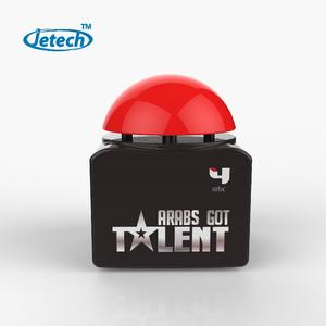 Botón de Respuesta Portátil con Sirena Fuerte y Luz Intermitente, Grabador de Voz de 5s para Aula, Familia, Fiestas y <span class=keywords><strong>Juegos</strong></span> - Product Image 5