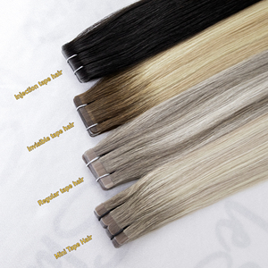 Extensiones de cabello Premium ruso 100% Remy Ombre Tape Hair Tape en extensiones de cabello humano - Product Image 6