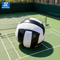 Modèle géant gonflable de volley-ball pour événements sportifs, modèle publicitaire gonflable de volley-ball