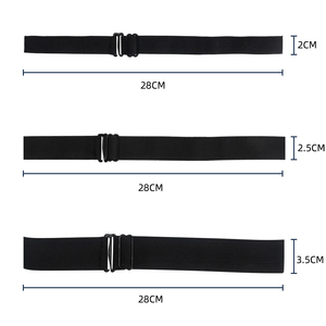 Màu Đen 2Cm 2.5Cm 3Cm <span class=keywords><strong>3.5Cm</strong></span> Rộng Biểu Tượng Tùy Chỉnh In Ban Nhạc Đàn Hồi Cho Tóc Giả - Product Image 4