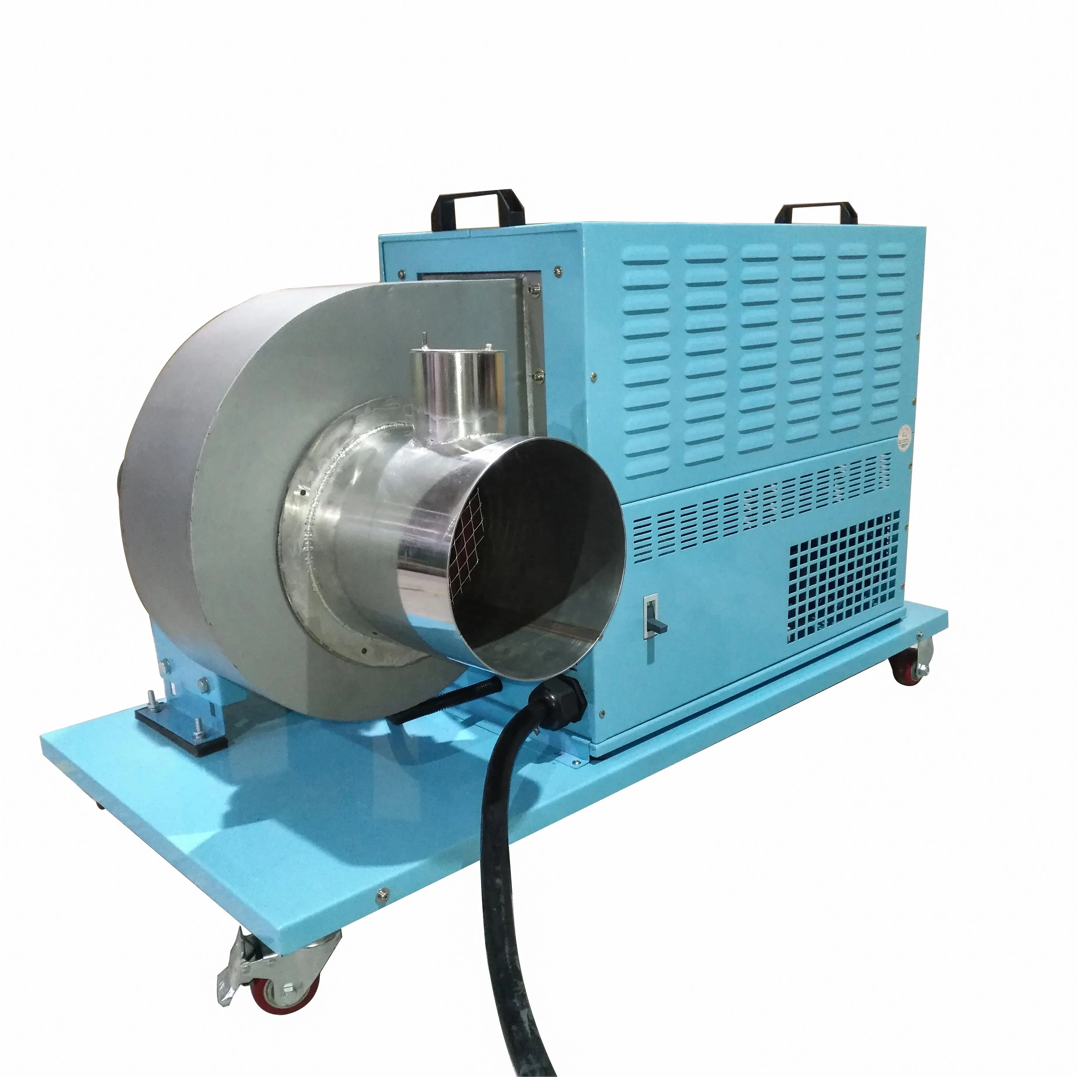 Kurutma için tek fazlı 220V küçük endüstriyel sıcak havalı ısıtıcı santrifüj hava fanı