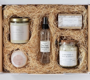Cestas de Regalo para Mujeres, Caja de Spa, Paquete de Cuidado para Amiga Enferma, Sets de Regalo para Mujeres, Productos de Baño Relajantes Hechos a Mano, Cajas de Regalo - Product Image 6