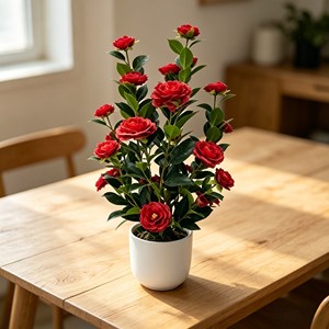 Árbol de Camelia Artificial, Árbol de Camelia Sintético, Árbol de Camelia en Maceta - Product Image 5