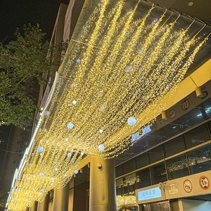 Ngoài trời không thấm nước bầu trời đầy sao chuỗi đèn đám cưới trần trang trí bầu không khí lễ hội dẫn ánh sáng phát ra chuỗi cho các bên - Product Image 5